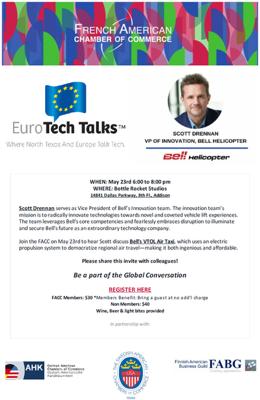 Tervetuloa seuraamaan Finnish American Business Guildin kanssa seuraavaa EuroTech Talks - keskustelua!