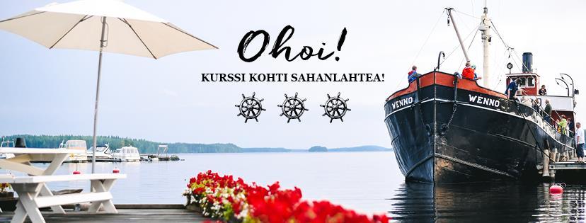 Sahanlahden kesän 2019 tapahtumakalenteri pe 24.5. Avaamme kesään päivittäisin aukioloajoin! la 8.6. Kesäkauden avajaiset Rantamakasiinilla! klo 21.00 bändi-ilta, vapaa pääsy ti 11.6. Juurihoito teatteriesitys pohjautuen Miika Nousiaisen kirjaan.