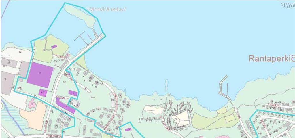 3 1. LÄHTÖKOHDAT 1.1 Suunnittelualue Suunnittelualue sijaitsee Härmälän kaupunginosassa noin 5 km etelään kaupungin keskustasta Pilotinkadun ja Taipaleentien risteyksessä, Härmälänpuiston laidalla.