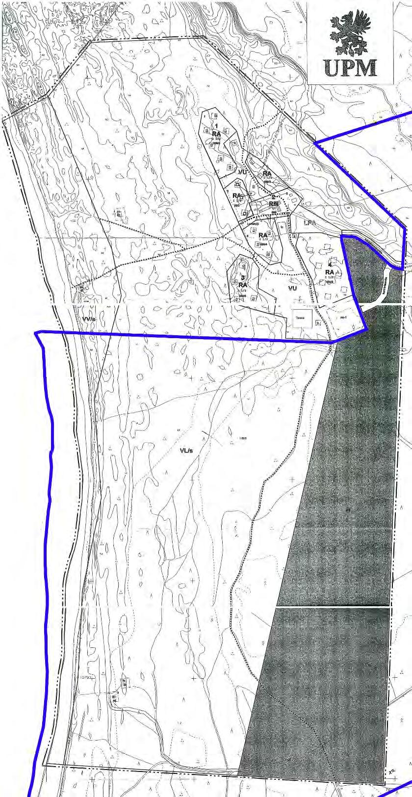 RANTA-ASEMAKAAVA Osalla suunnittelualuetta on voimassa 12.4.2000 lainvoiman saanut UPM:n lomakylän rantakaava.
