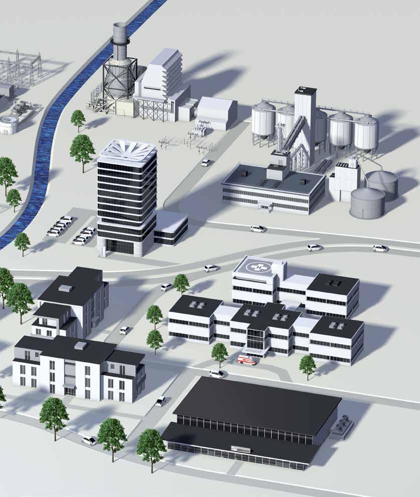 TEOLLISUUS Lämmitspiirit Jäähdts ja klmälaitteet Karkaisujärjestelmät Prosessipiirit Aluelämpöjärjestelmät TOIMISTOTALO/YLIOPISTO/ KOULURAKENNUS