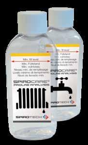 ANALYSOINTI ELPOSTI JA LISÄARVOA TUOTTAVASTI SpiroCare ProLab -analsi on helppokättöinen setti vesinätteiden ottamiseen ja järjestelmänesteen tietojen keräämiseen.