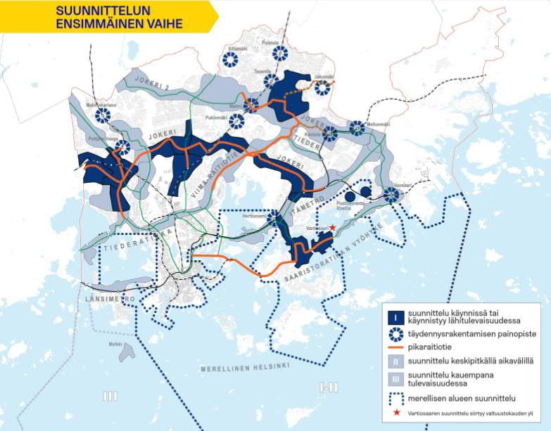 Kestävän kasvun turvaaminen kaupungin keskeisin tehtävä (>1%,7000) Liikenneinvestoinnit ja maankäyttö suunnitellaan aina yhdessä Elinkeinoelämän edellyttämän liikenteen kilpailukyky turvataan