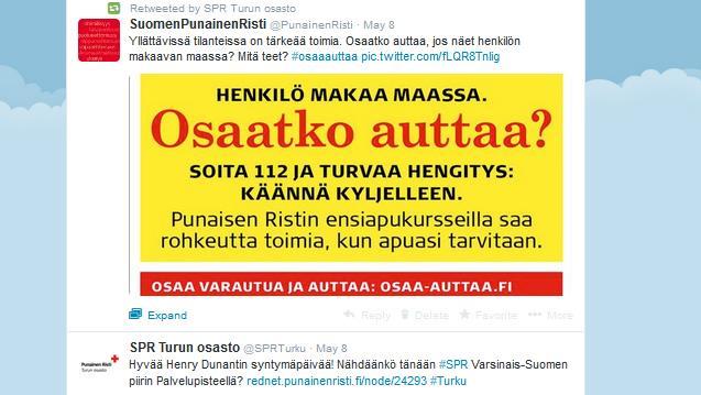 Twitter nopeaa ja tehokasta viestintää Twitter on palvelu, johon lähetetään lyhyitä, 140 merkin mittaisia viestejä eli twiittejä. Lisäksi palvelussa voi jakaa kuvia ja videoita.