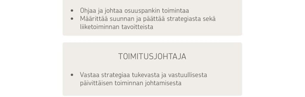 OP Osuuskunnan perustehtävänä on luoda edellytykset OP Ryhmän yhtenäisyydelle ja menestykselle.