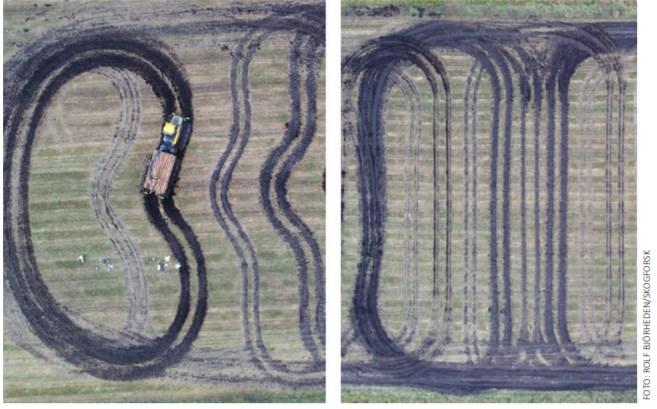 50 Figure 25. Aerial view showing the layout of the slalom (left) and straight (right) rut formation test tracks. [78] Complete machine tests are a way to validate the machine design.
