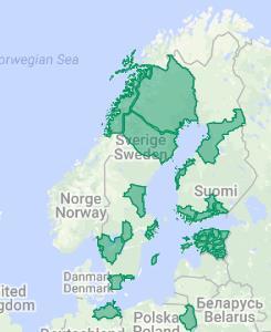 Suomalaiset jäsenalueet toimivat Itämeren komissiossa Pohjois-Pohjanmaa
