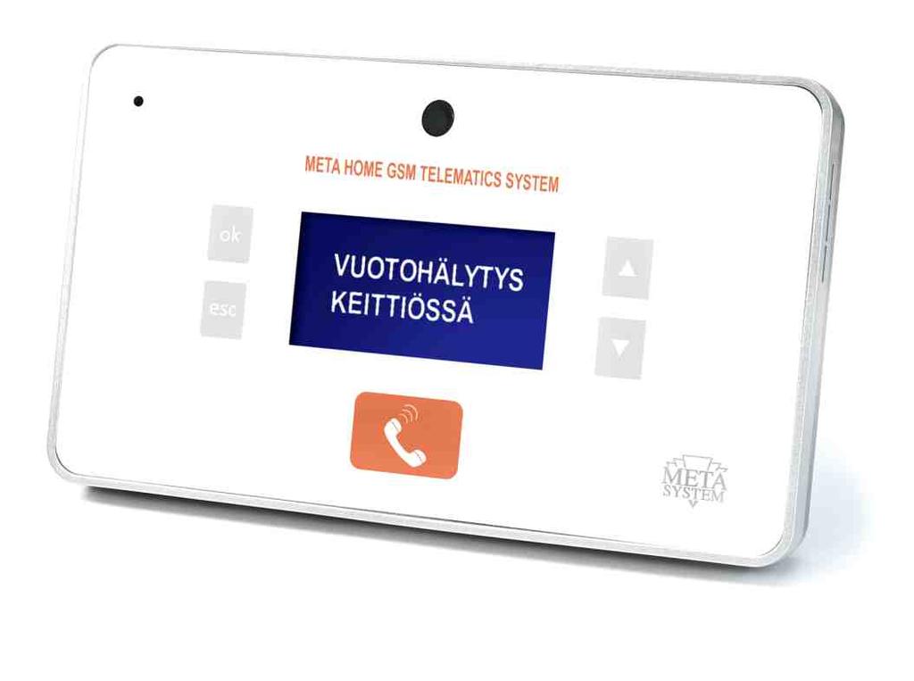 Sivu 20 SAATAVANA MYÖS LANGATON META HOME -LÄHETIN JA GSM KESKUSYKSIKKÖ 1PRO vuoto- ja kosteushälytin voidaan yhdistää kiinteistön murto- ja varashälyttimeen