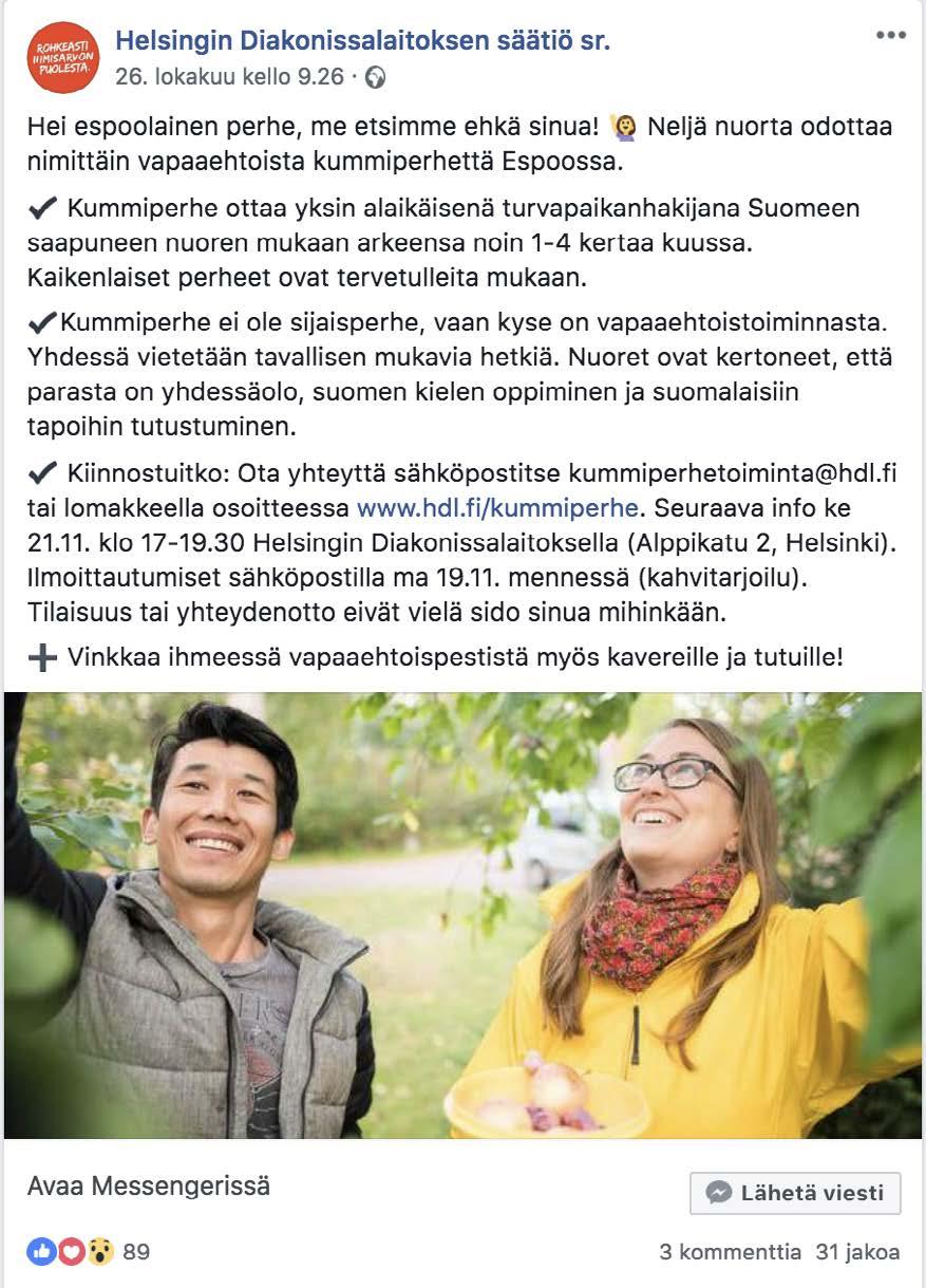 HERÄTÄ KIINNOSTUS KUVALLA