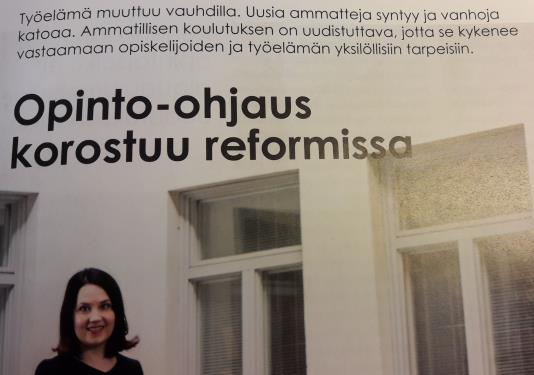 TAMK Kohti reformia Mitä yritimme sanoa? Suomen kielessä käsitteen ohjauksen alle mahtuu monta erilaista asiaa.