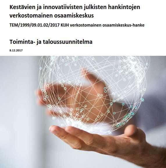 KEINO-konsortio Motiva Kuntaliitto VTT Business Finland SYKE Hansel