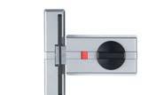 Garnitur GEOS 655N Rundrosetten GEOS-RAL-Standardfarben 15,50 Beschlag für zusätzliches Riegelschloss, PZ und Blindrosetten 2104010CZ ECO PZ FH Rosetten, schwarz matt - per Garnitur 7,20 2101010CC