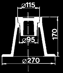 h=170 33 501 20 NI63 SV11 D458 Venttiilihattu Ø 120, h=150 33 500 15 ZE28