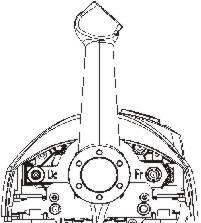 Moottoriin tutustuminen Konsoliin asennettavan mallin toiminnot yksi moottori a c - + d g b a - Kaukosäätimen kahva b - Aktiivinen valo c - Neutraali valo d - Valintanäppäin f e h 17359 e -