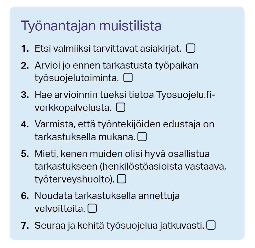 Näin valmistaudut
