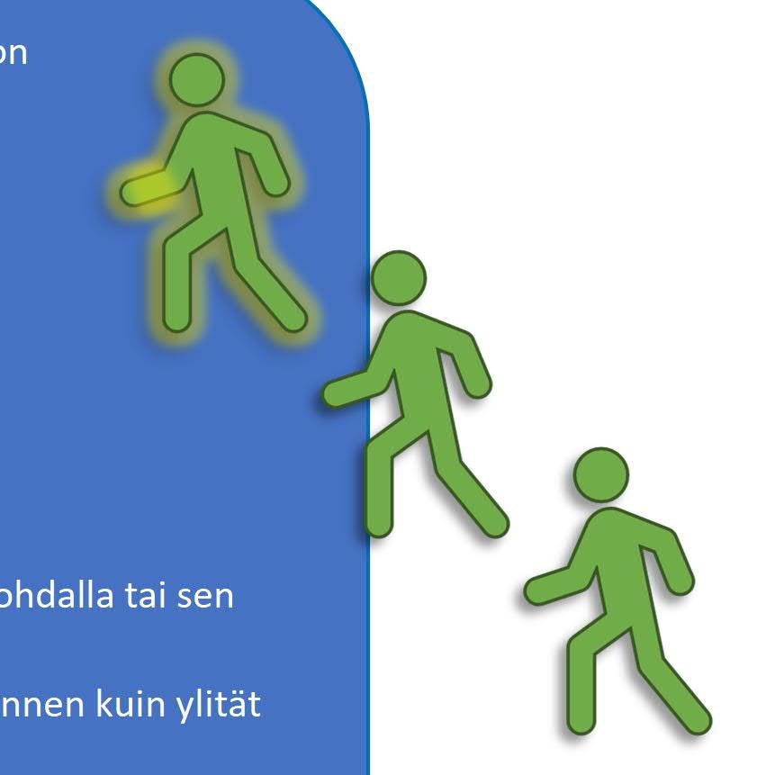 3. Oppilaat liikenteessä Tässä luvussa kerrotaan, mihin asioihin tulee kiinnittää huomiota