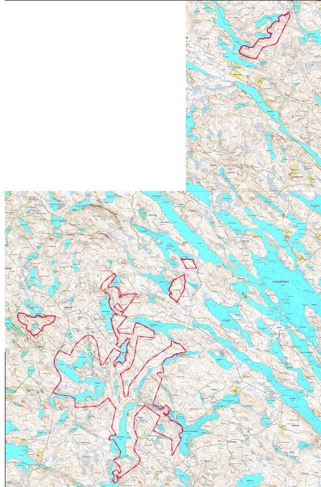 OAS 2 (6) Kuva 1: Muutosalueiden likimääräinen sijainti on esitetty punaisella rajauksella.