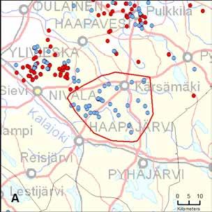 27. Haapajärven reviiri (Oulu), * entinen Kärsämäen reviiri Yksilömääräarvio: 2 3.8. 31.12. 23 kpl 1.1.2019 23.