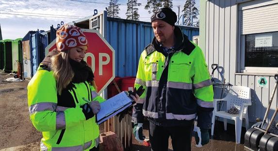 Ympäristövastuu Yhtiön järjestämällä jätehuollolla vähennettiin hiilidioksidipäästöjä noin 5 900 keskivertosuomalaisen päästöjen verran. Ympäristö- ja laatujärjestelmät sertifioitiin uudelleen.