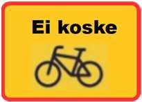 10 varustettuna tekstillä Ei koske.