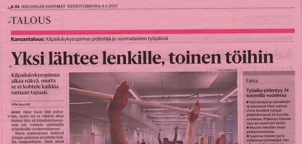 Työajan pidennyksestä