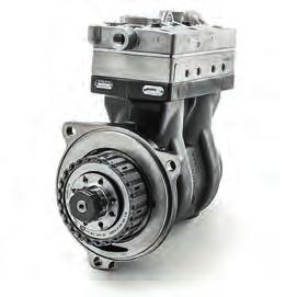 Vaihtojarrusylinterin toiminta, laatu ja takuu on sama kuin uuden Volvo jarrusylinterin. PAINEILMAKOMPRESSORI ASENNETTUNA Kompressori on paineilmajärjestelmän sydän.