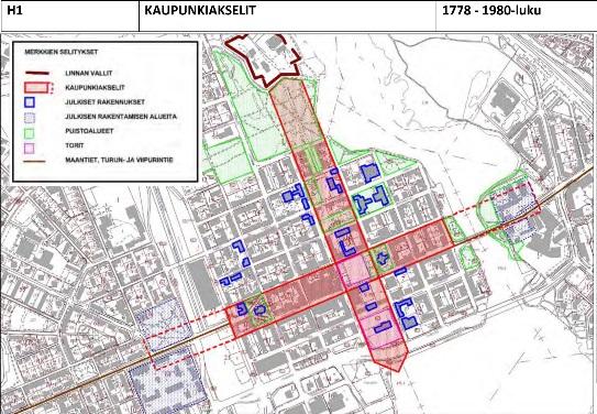 Historia ja nykytilanne Suunnittelutilanne - Maakuntakaava - Yleiskaava kv 11.1.1984 Kantakaupungin yleiskaava 2035, ehdotus YHLA 16.5.2017, KH 22.5.2017 linja-autoaseman suojelu.