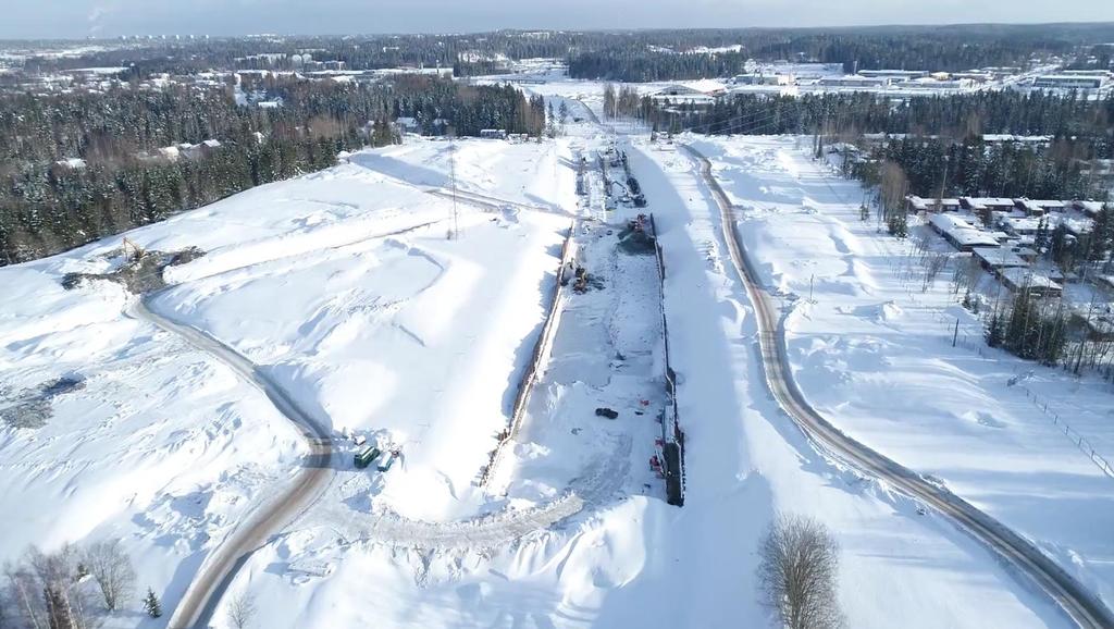 Patomäki Patomäen länsipäässä louhintatyöt alkavat viikolla 7