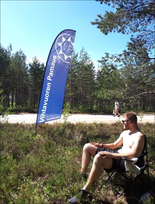 Kesästä 2018 ja suunnistusmenestyksestä Vihtavuoren Pamaus järjesti syyskuussa kaksi kilpailua Valkolassa aluemestaruusyön 18.9.