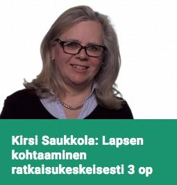 Kouluttaja on Maiju Ahola, KM, luokanopettaja ja ratkaisukeskeisen koulutuksen asiantuntija. Moduulit: 1. Ratkaisukeskeisen opiskeluhuollon periaatteet 2. Vaikuttavat tekijät ja oletukset 3.