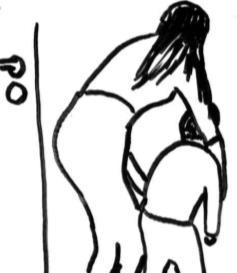 @ ((M: Jatkaa Ollin pitelyä)) 13 Maria En ole naughty hah hah hah M: Löysentää otettaan Ollista 14 Maria Okay let s go Olli. ((M: Kääntää Ollin ympäri ja päästää hänestä irti)) (kuva 2) (1.