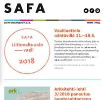 Jäsentiedotteella tavoitat noin 3 000 arkkitehtia ja alan