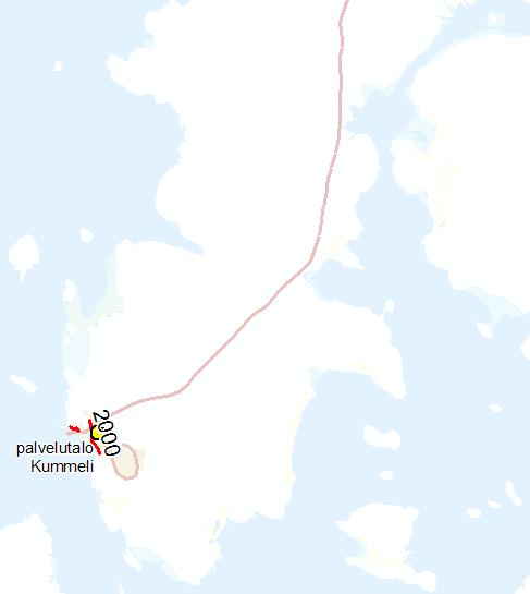 Viemäriputki osuu tiestöön (Tieluokka Ia-b tai