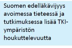 VAIKUTTAVUUSMALLIIN Alueellinen