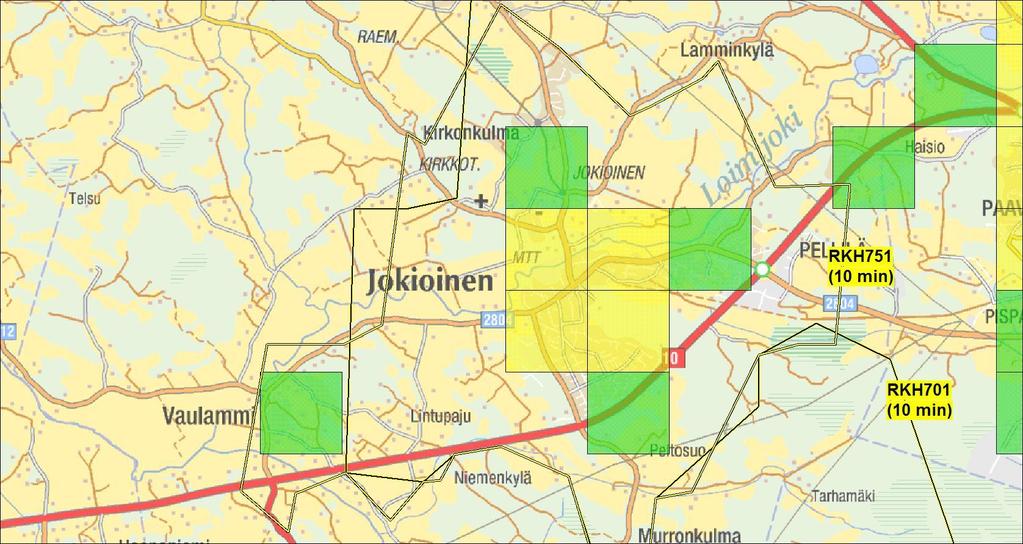 Palvelutasopäätöksen perusteluosa JOKIOINEN Asukasluku (31.12.2012) Rak. kerrosala k-m 2 (ei sis. mökit, maatalous) Pinta-ala km 2 5 643 Ennakoitu väestökehitys v.