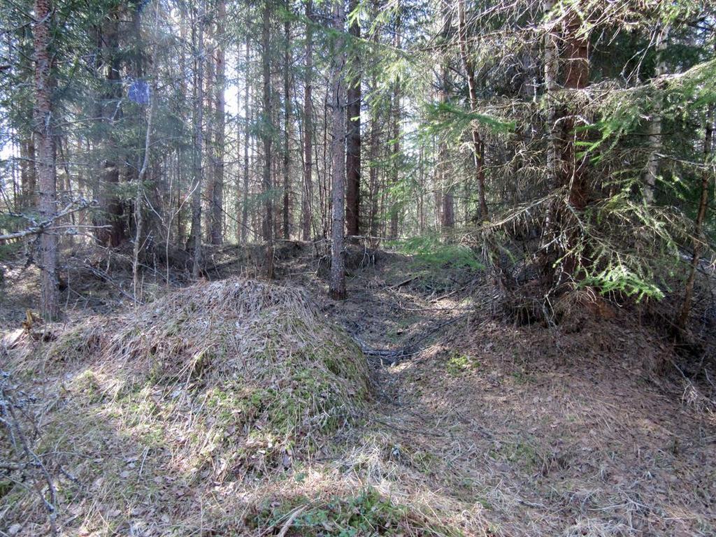 17 Itäisin hiilimiilun pohja kuvattu länteen.