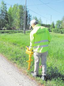 Kysyvä ei kaapelia katko Aina kaivuutyötä suunnitellessasi tarkista alueen kaapeloinnit ja putkitukset hyvissä ajoin ennen