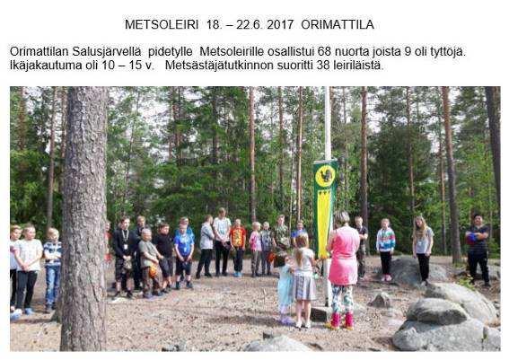 METSOLEIRI ORIMATTILASSA