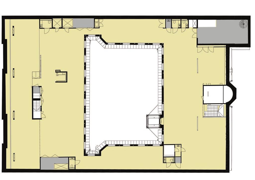 POHJAKUVAT Kerros 6 FLOOR PLAN Ylimmän kerroksen viihtyisä, osin vinokattoinen