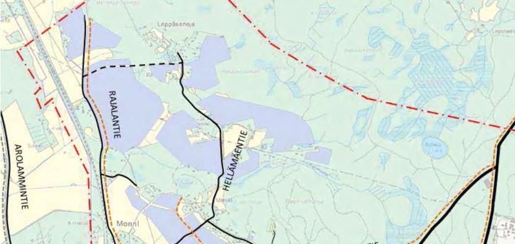 Ote osayleiskaavan liikenneselvityksestä