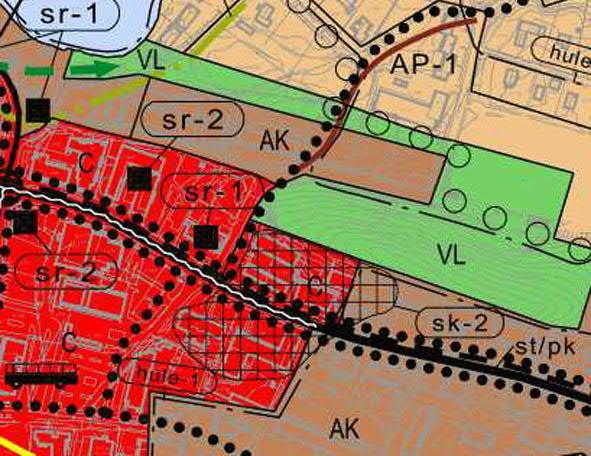 Keskustan osayleiskaava Yleiskaava Osayleiskaavassa kaava-alueelle on osoitettu