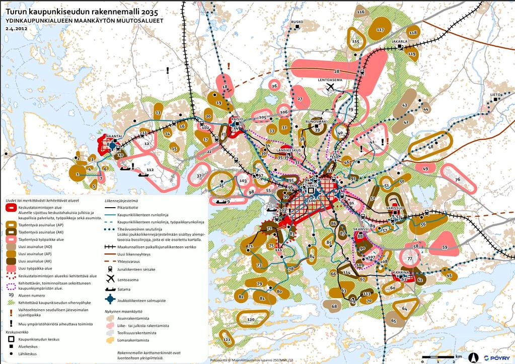 Kaavaselostuksessa on mainittu arviointina vaikutuksista terveyteen: Merkittävimmät haitalliset vaikutukset ihmisiin aiheutuvat lisääntyvästä liikenteestä.