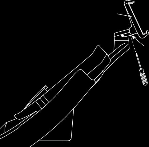 Kytke sitten virtajohto pistorasiaan ja aseta avain takaisin konsoliin. Anna juoksumaton toimia muutaman minuutin ajan. Toista, kunnes juoksuhihna on keskitetty.