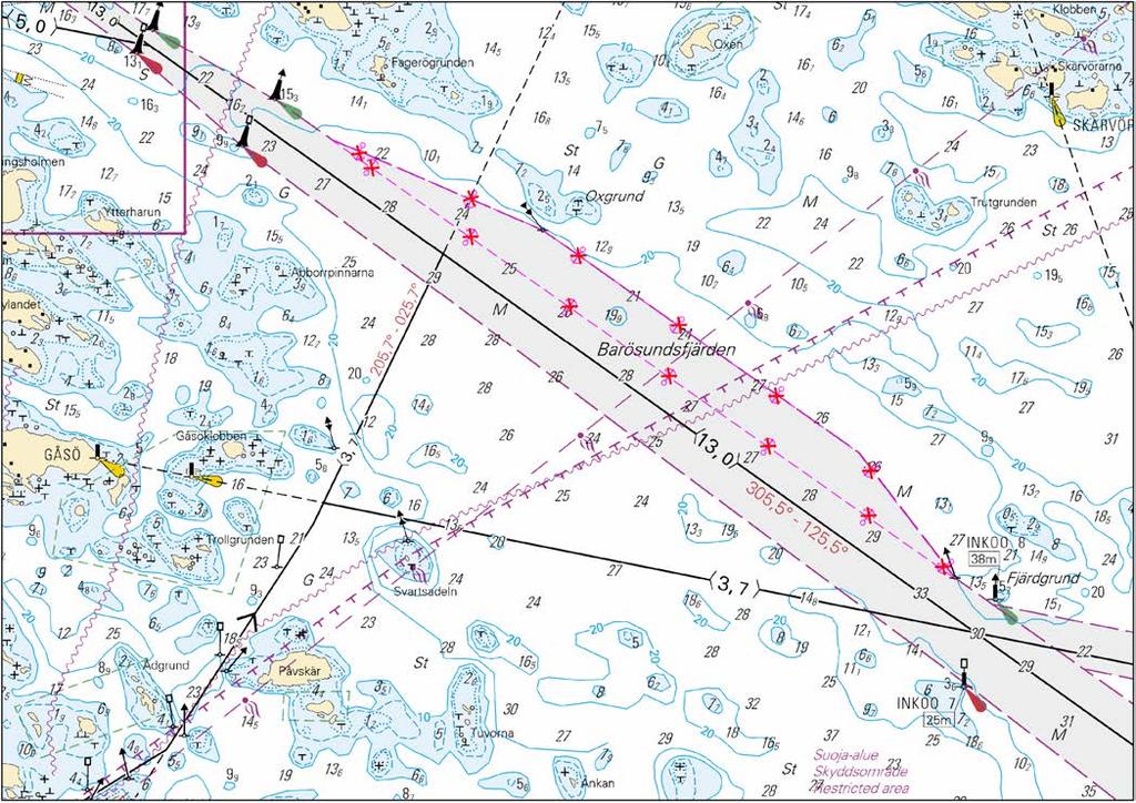 Poista Stryk Delete Ankkurointialue väliltä: Ankringsområde mellan följande positioner: Anchorage area (1) 59 57.026'N 24 07.598'E (2) 59 58.683'N 24 02.907'E (3) 59 58.340'N 24 04.493'E (4) 59 57.