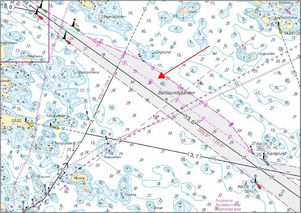 Ankkurointialue Ankringsområde Anchorage area (1) 59 57.026'N 24 07.