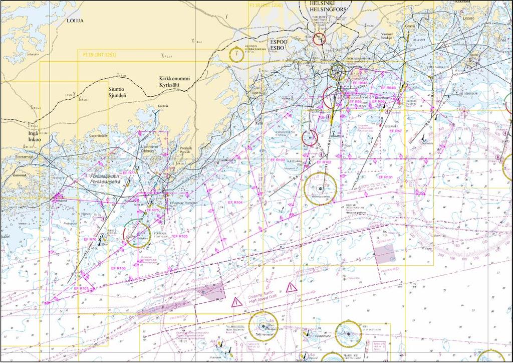 EF R76 (1) 59 44.95'N 23 59.067'E (2) 59 56.00'N 24 00.817'E (3) 59 55.367'N 24 15.517'E (4) 59 56.517'N 24 18.167'E (5) 59 52.167'N 24 18.167'E (6) 59 44.95'N 23 59.067'E 26 19, 20, 132, 952, A/Helsinki - Tallinna, B/INDEX, B629, B629.