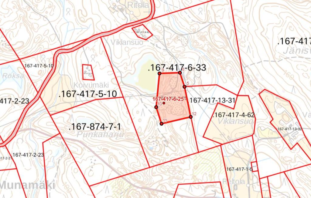 9 (29) Kuva 1. Kiinteistö Soravikla. 3.3 Sijaintipaikan rajanaapurit ja muut asianosaiset Ottotoiminnan kohteena olevilla kiinteistöillä on kaksi rajanaapurikiinteistöä (kuva 2).