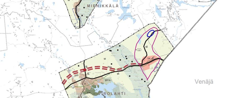Taustalla olevat suunnitelmat Valtakunnallisesti alueidenkäytön tavoitteet Valtioneuvosto on päättänyt valtakunnallisista alueidenkäyttötavoitteista (VAT) 14.12.