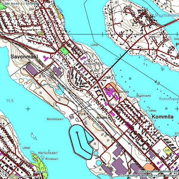 Lähimmän kadun Savontien liikennemäärä on noin 5 500 ajoneuvoa/vrk, josta raskasta liikennettä on noin 3 %.