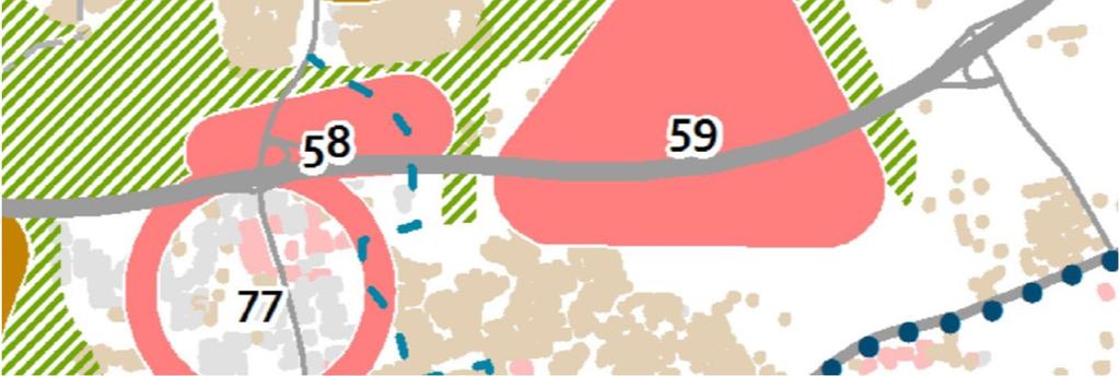 Osayleiskaavassa suunnittelualue on uusiutuvaa yritystoiminnan aluetta,